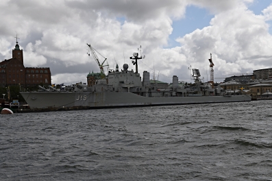 historický torpedoborec - dnešní muzeum lodějnictví