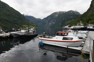 přístav v Geirangeru