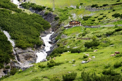 Horská krajina