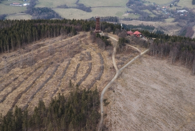 Rozhledna, Velký Javorník